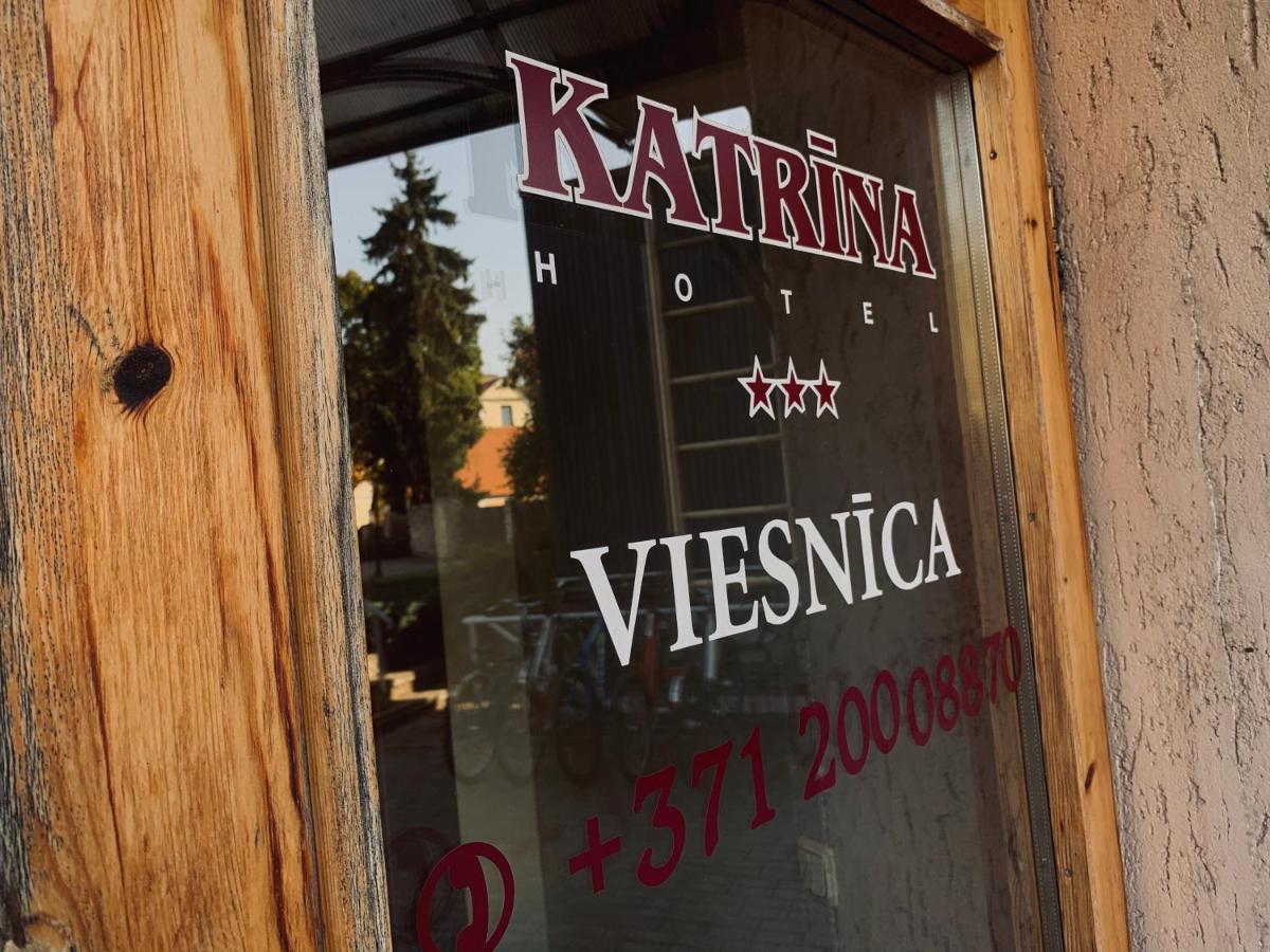 Hotel Katrina Cesis Bagian luar foto